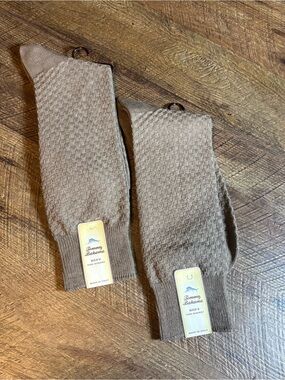 Tommy Bahama Men's Beige Dress Socks - Bundle